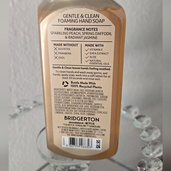 Bridgerton Diamond of the Season foaming Handsoap - Picture 2 of 6